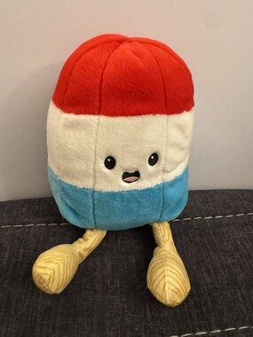 Gigglescape Giggle Scape Rocket Pop Summer Plush Red White Blue C29
